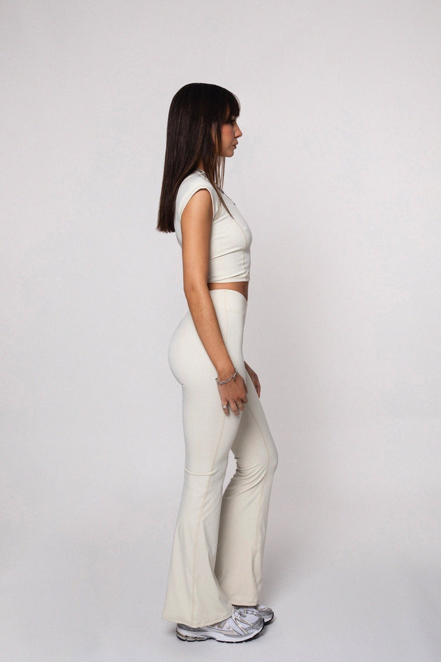 Utopie Flare Pants Ivory