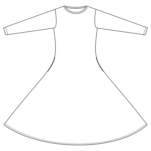Tam Silk Bell Dress