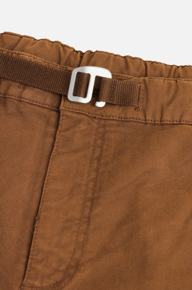 Ecodye Cotton Climber Shorts Caramel Brown