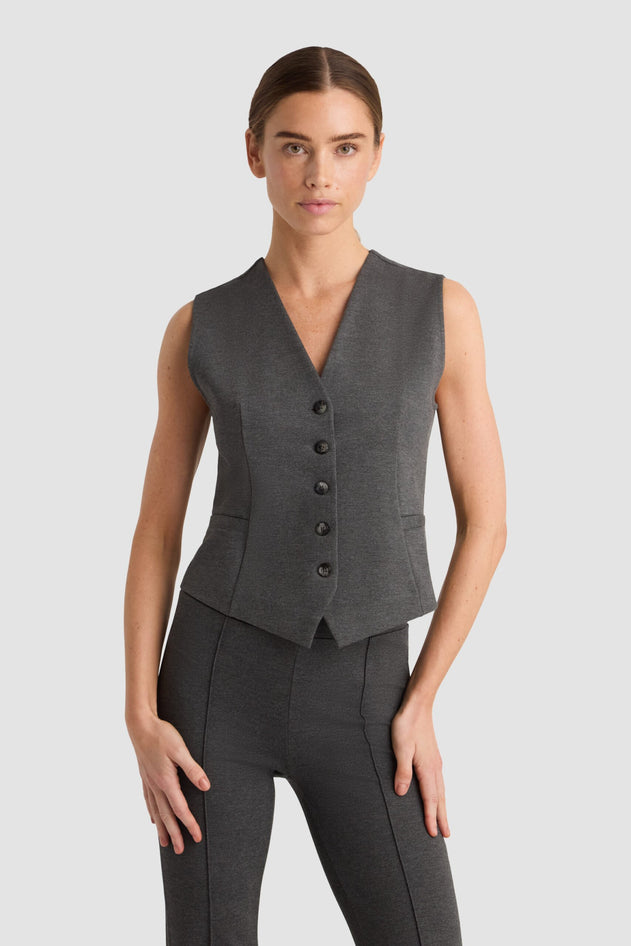 Courtney Vest Graphite Melange