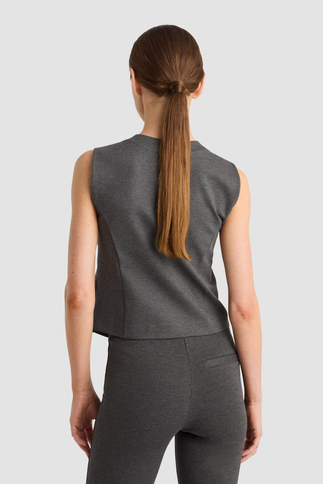 Courtney Vest Graphite Melange