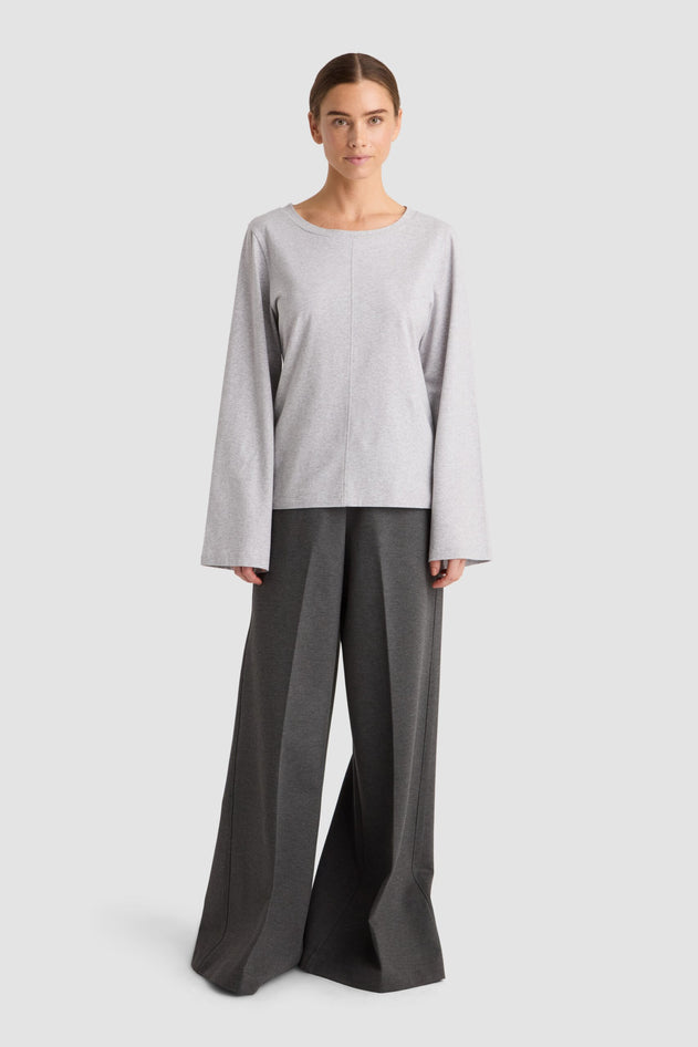 Thelma Top Grey Melange