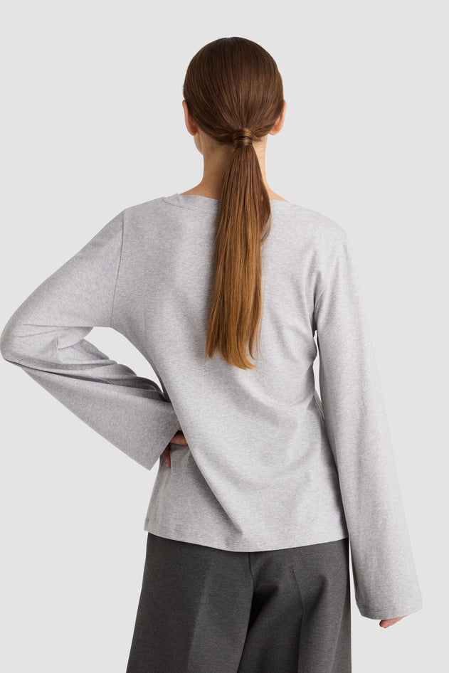 Thelma Top Grey Melange