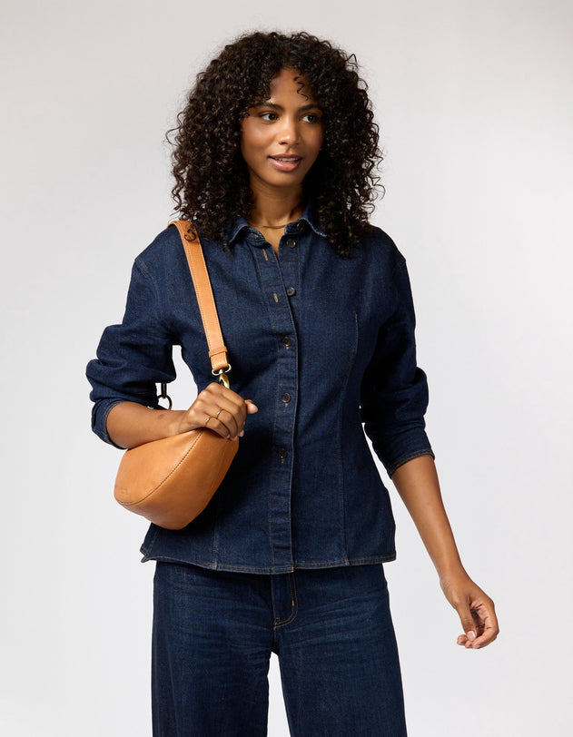 Leo Bag Soft Grain Leather Oak