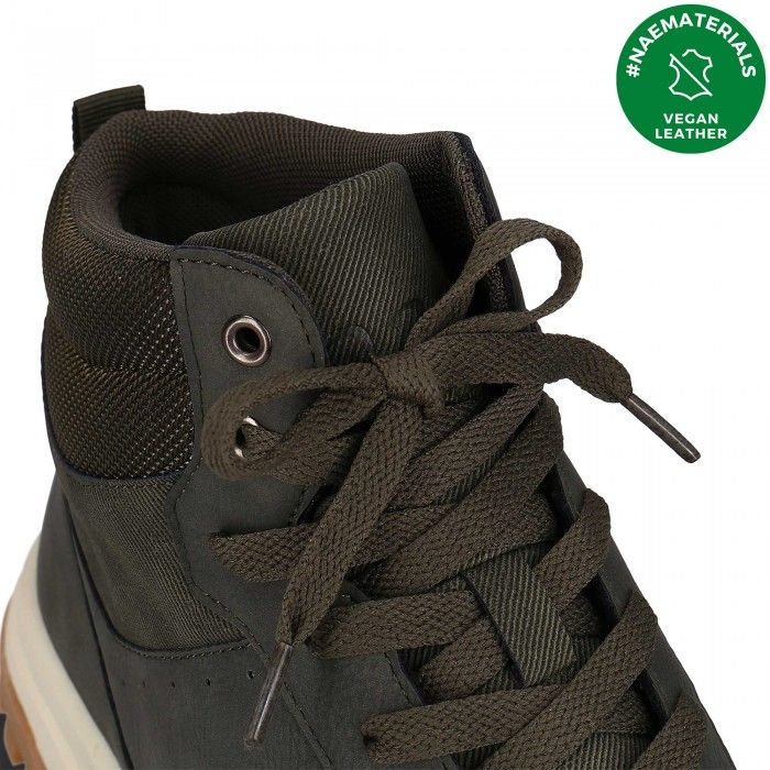 Eban groene hoge top sneakers Groen