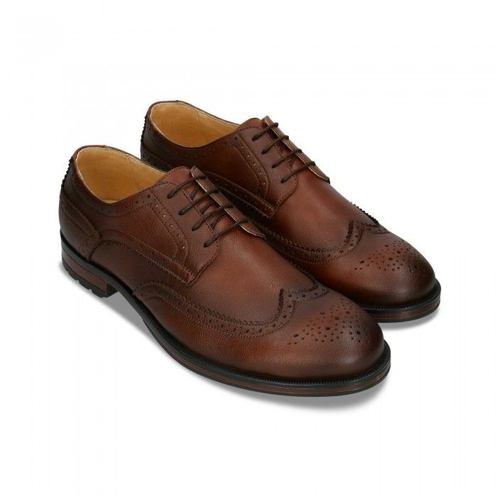 HerenSiro Bruine Geklede Schoenen