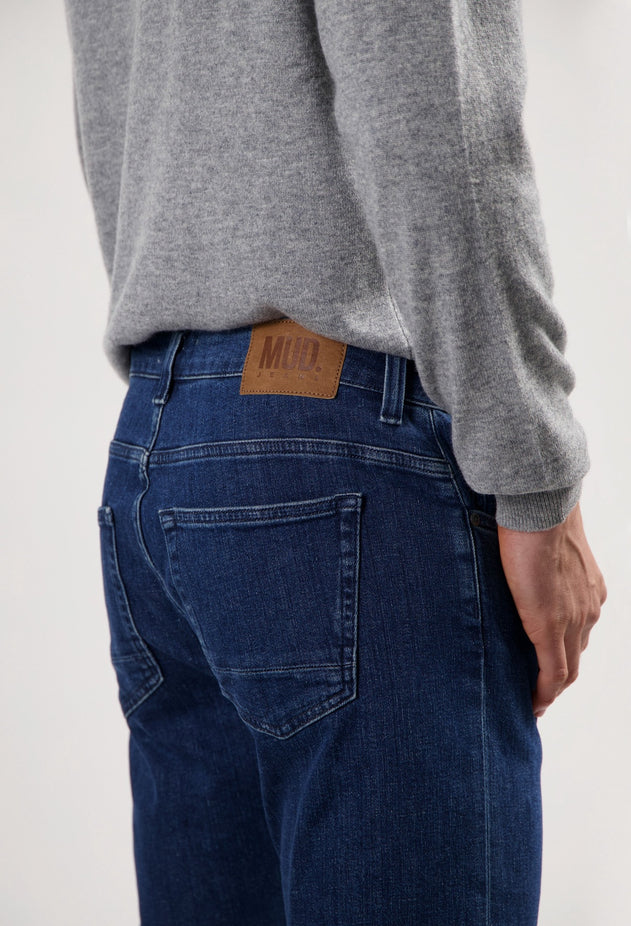 Rick Mid Slim Jeans Stone Indigo