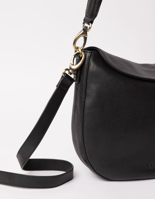 Lana Bag Soft Grain Leather Black