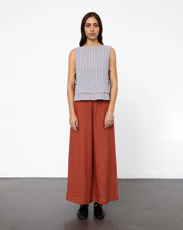 Tie Top Multi Stripe