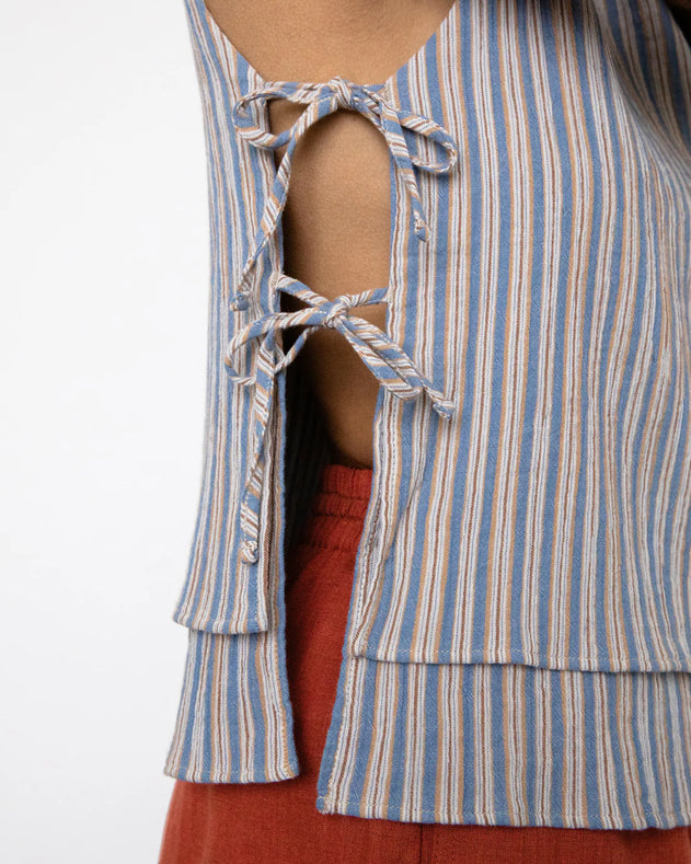 Tie Top Multi Stripe