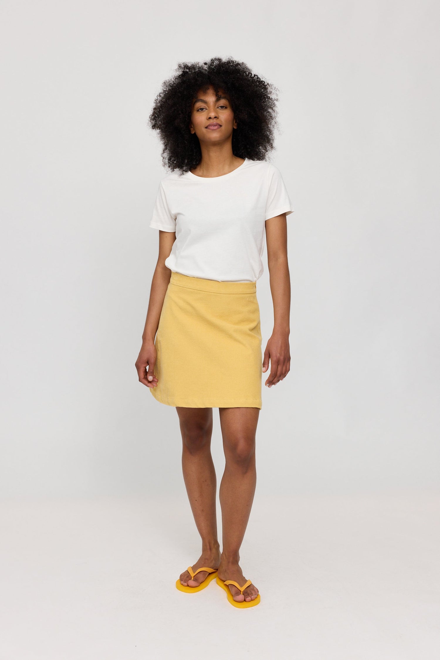 Corduroy Mini Skirt