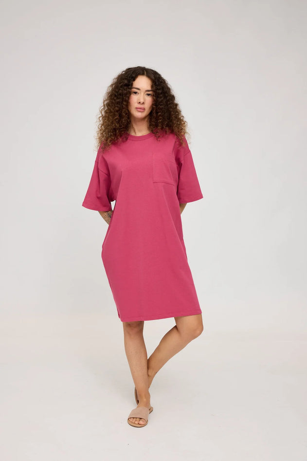 Heavy Jersey T-Shirt Dress