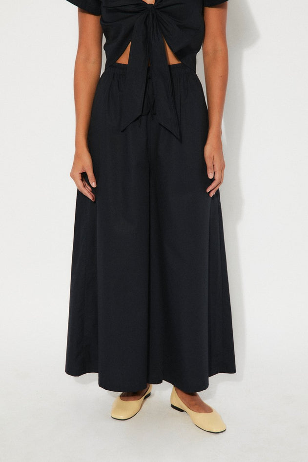 Lobe Skirt-Effect Pants