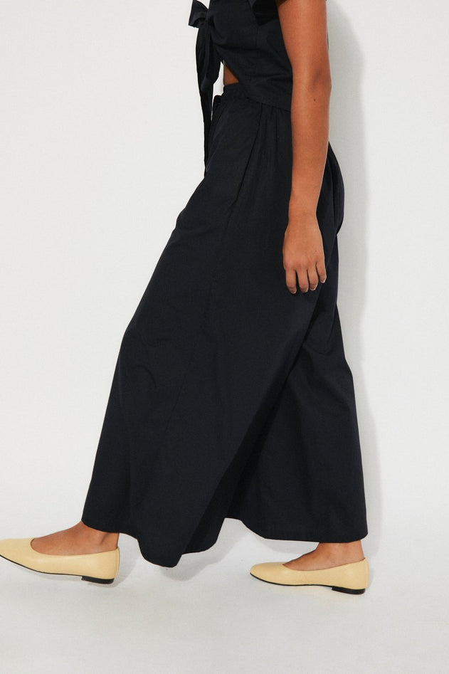 Lobe Skirt-Effect Pants