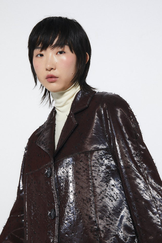 Fern Jacket Burgundy