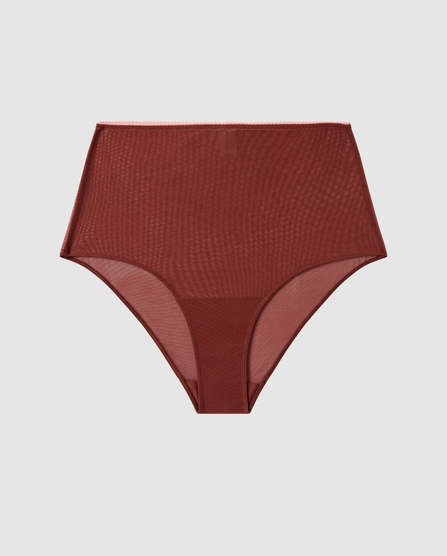 Mesh Highwaist Briefs Rust