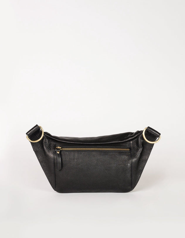 Drew Bum Bag Soft Grain Leather Black