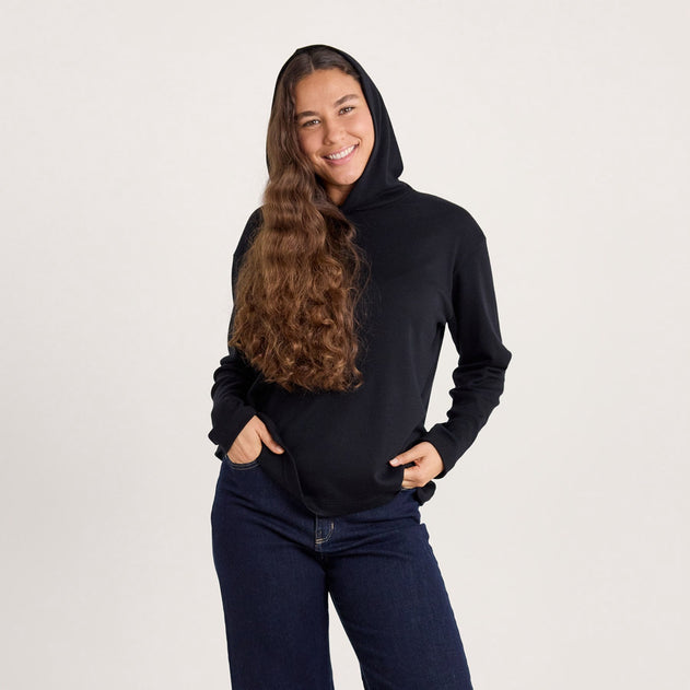 Straight Merino Hoodie