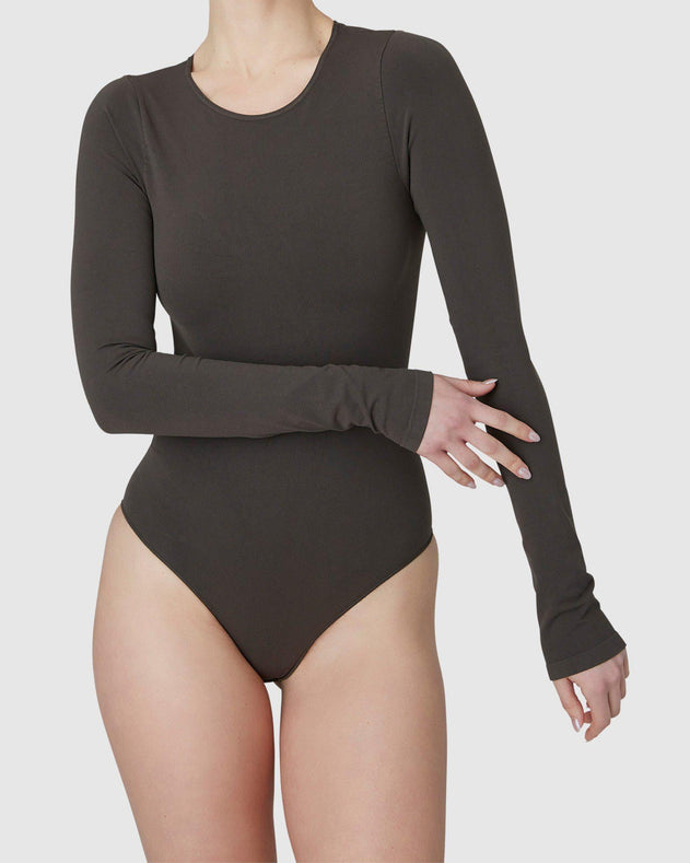 Vega Long Sleeve Body Mole Brown