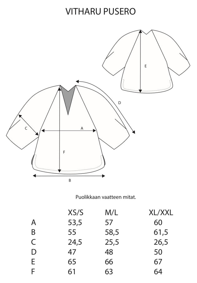 Vitharu Shirt Raven Black