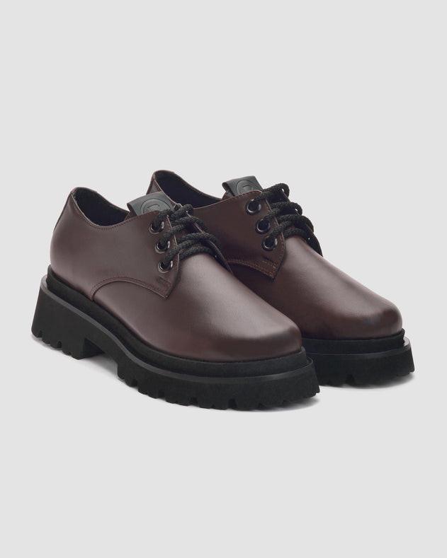 Women's Chunky Derbs No. 2 Chocolate Dark Brown