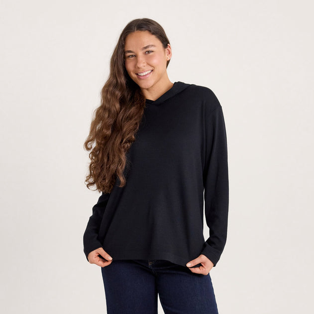 Straight Merino Hoodie