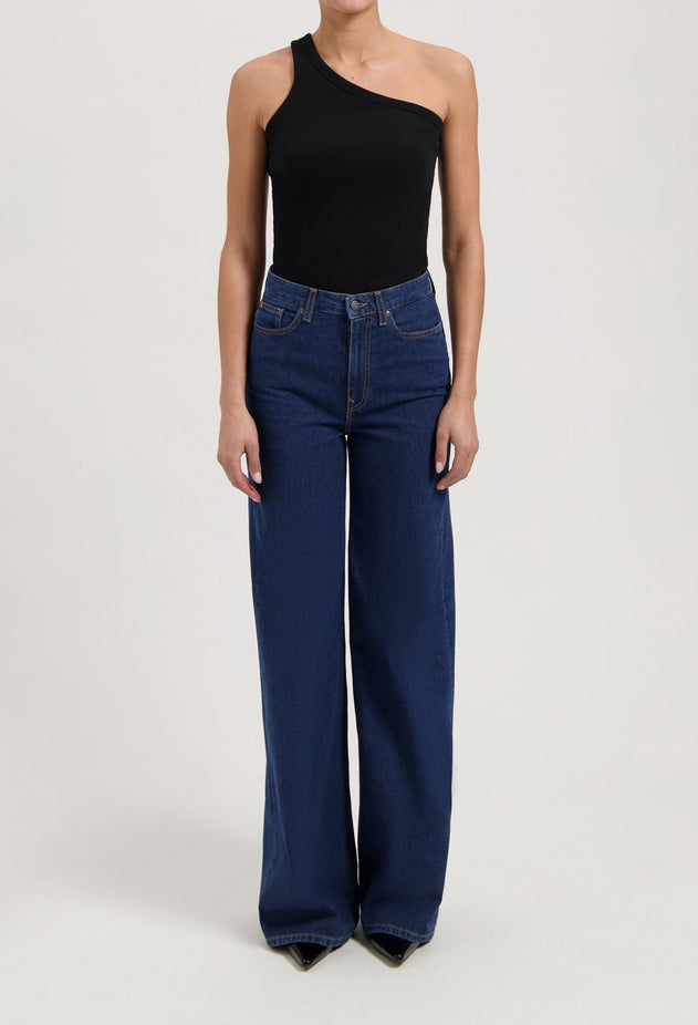 Sara High Loose Jeans Stone Indigo