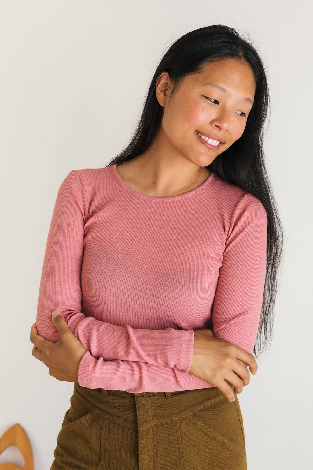 Arran Top Washed Fuchsia