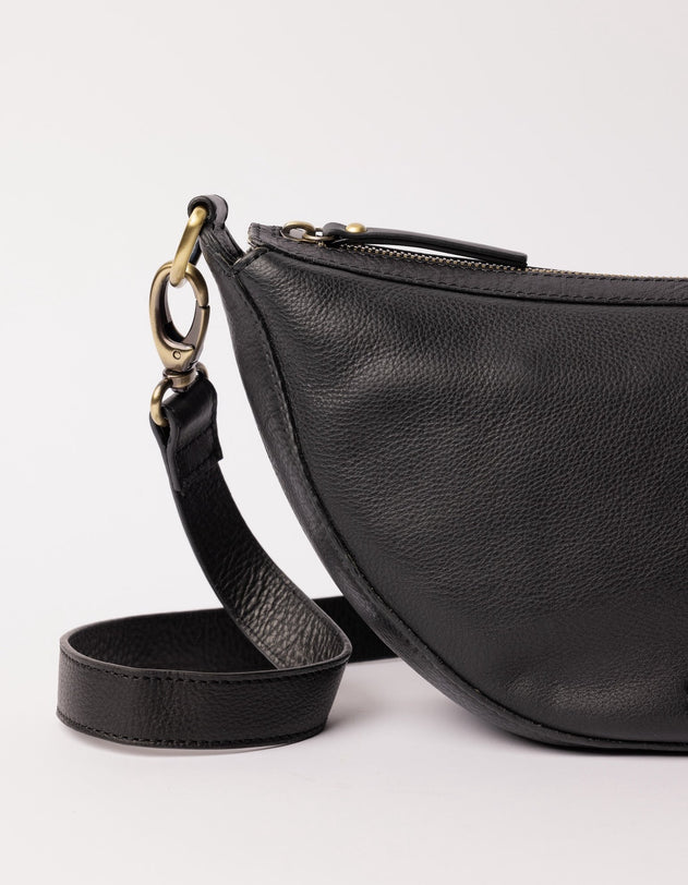 Leo Bag Soft Grain Leather Black