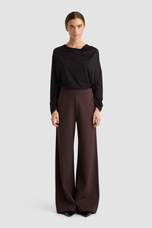 Leia Pants Auburn Brown