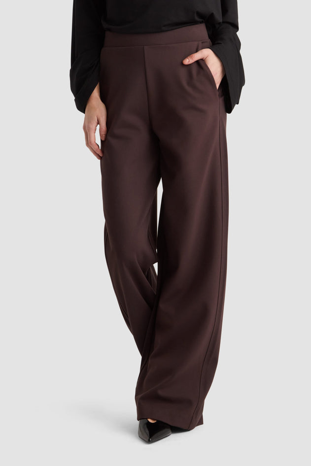 Leia Pants Auburn Brown