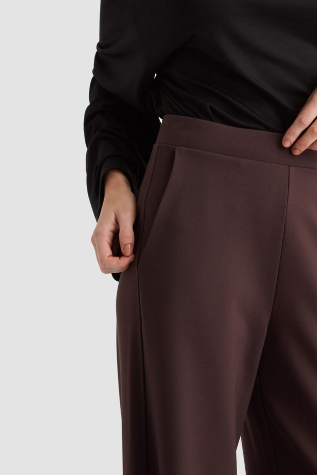 Leia Pants Auburn Brown