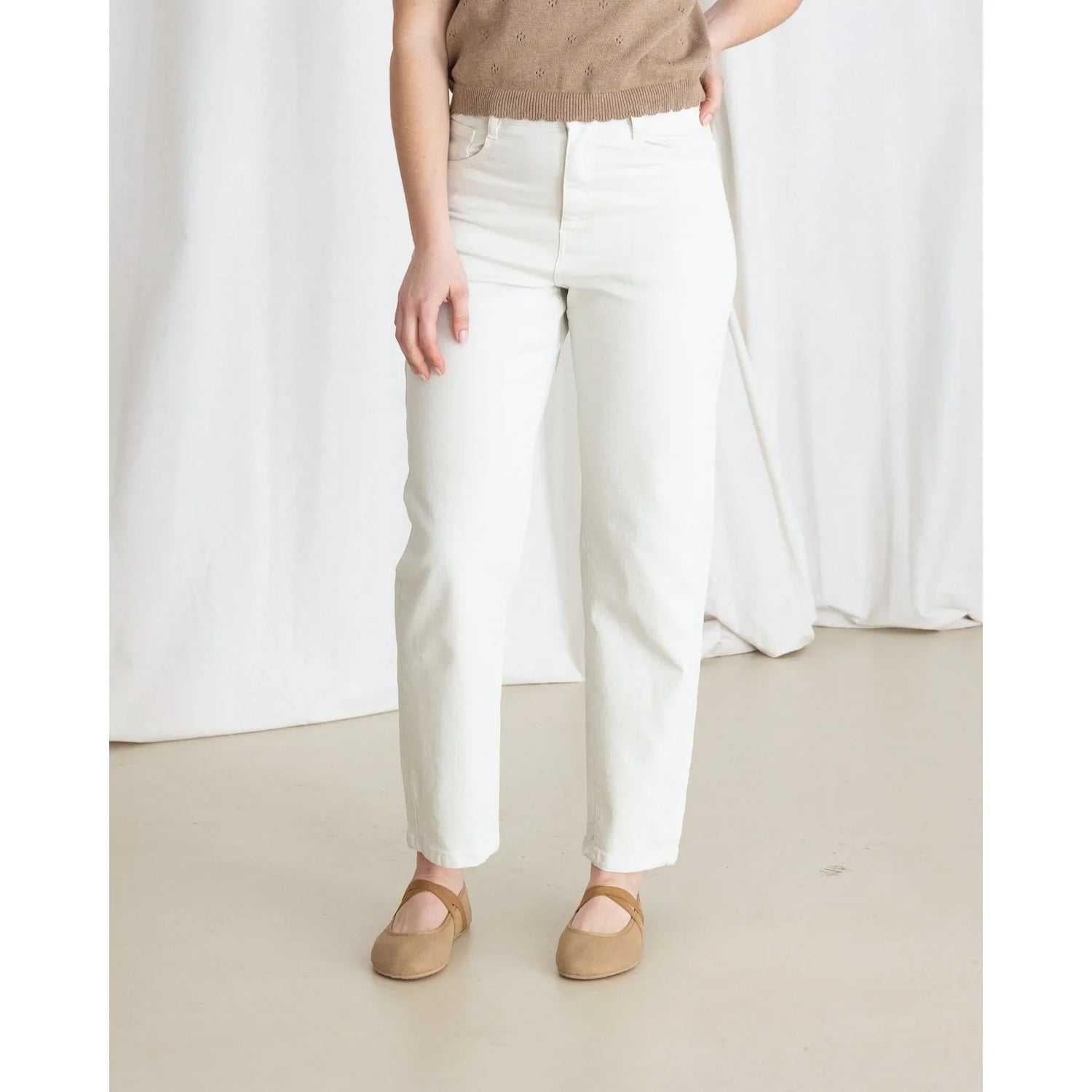 Nuria Jeans White
