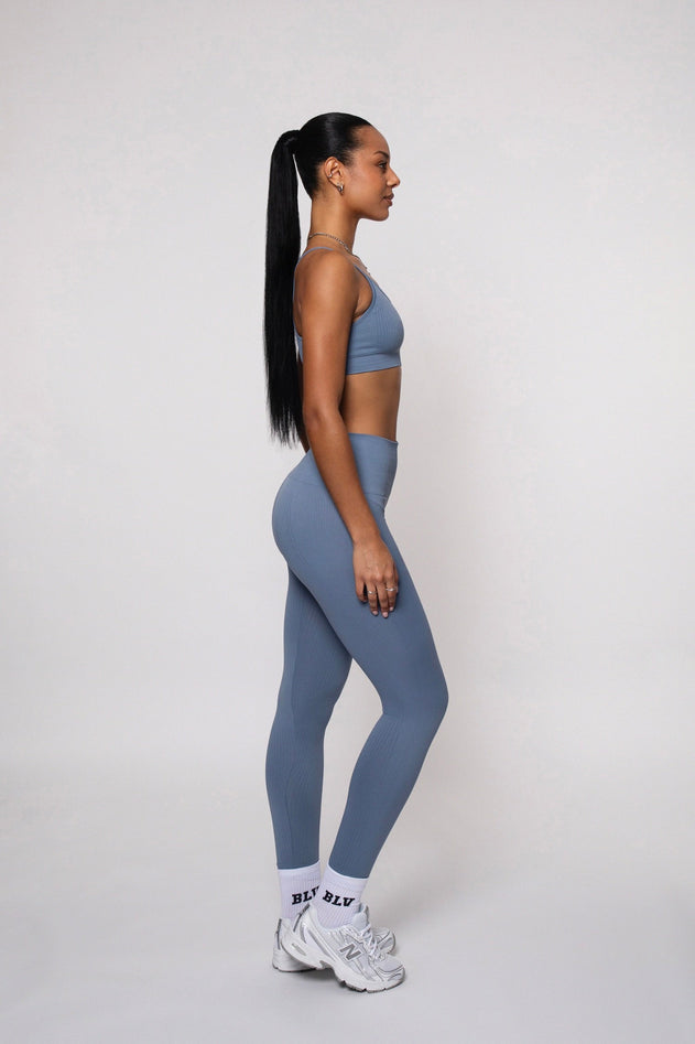 Flow Leggings Steel Blue