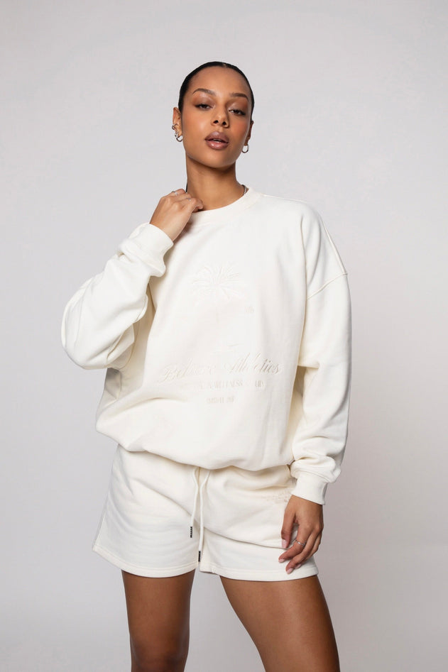 Palms Sweatshirt White