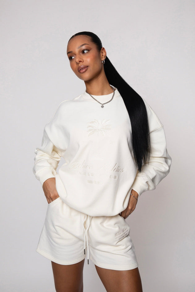 Palms Sweatshirt White