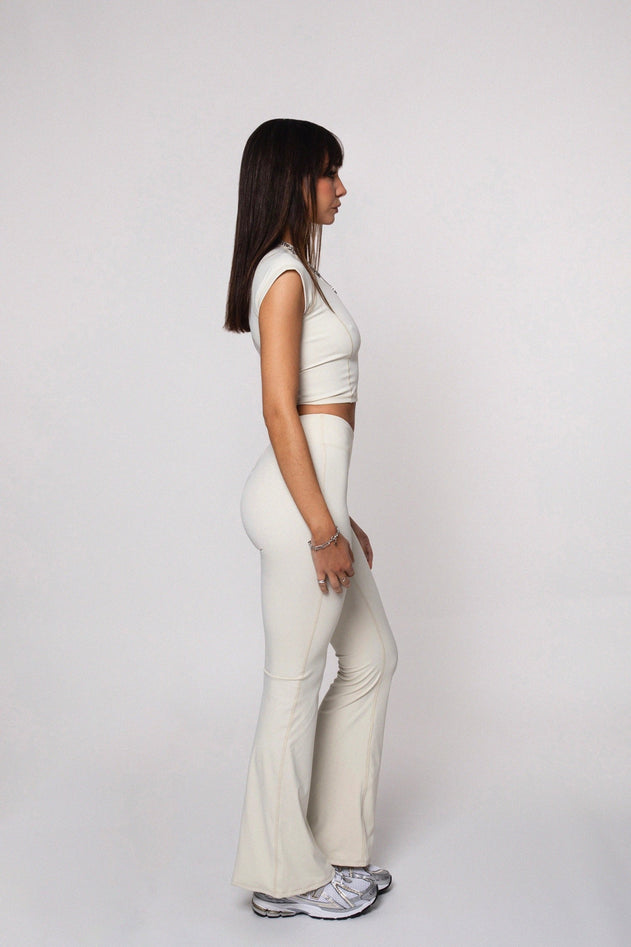 Utopie Flare Pants Ivory