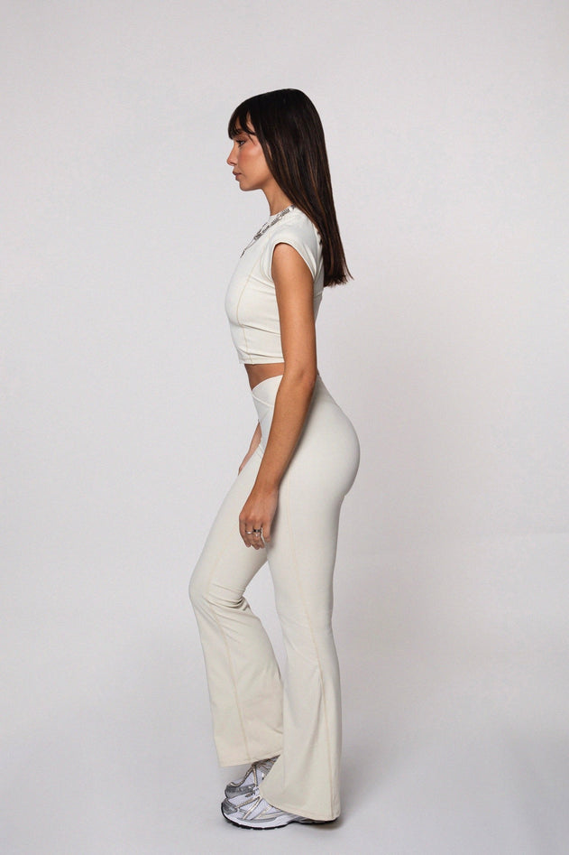 Utopie Flare Pants Ivory