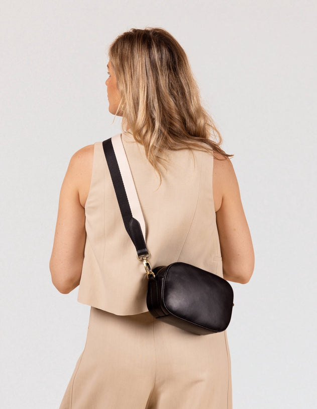Maya Bag Black Classic Leather