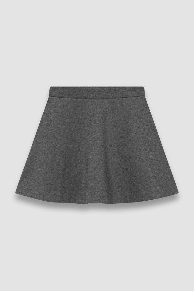 Elvie Skirt Graphite Melange
