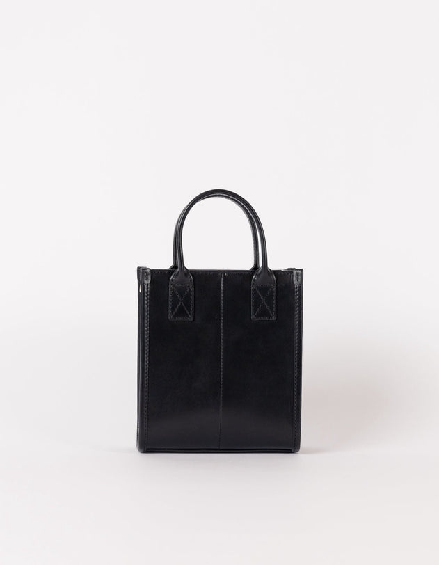 Jackie Classic Leather Mini Bag Black