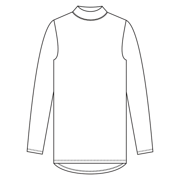Women's Timmi Long Sleeve Merino Silk Shirt Black