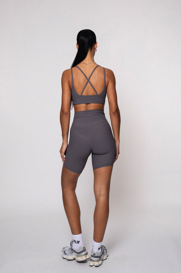 Palms Sport Bra Stone