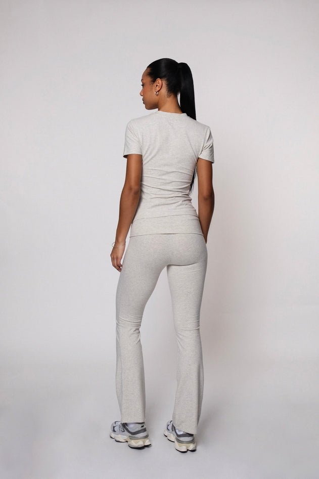 Bandha Flare Legging Light Grey