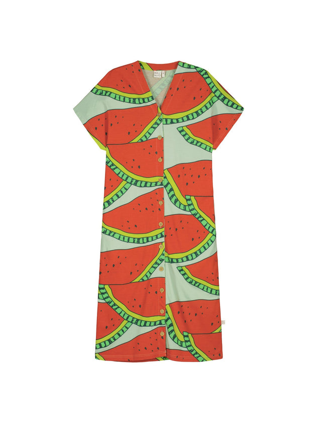 Casual Jersey Dress Watermelon