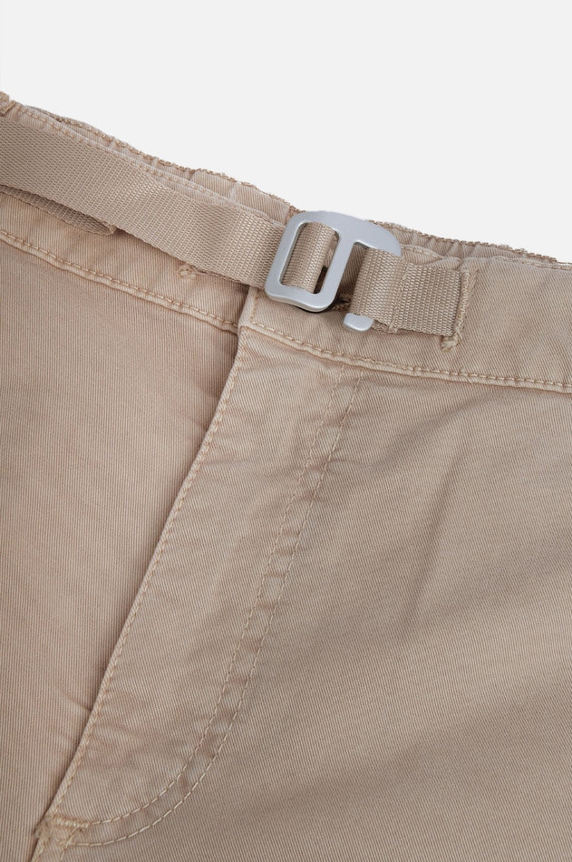 Ecodye Cotton Climber Shorts Sand Beige