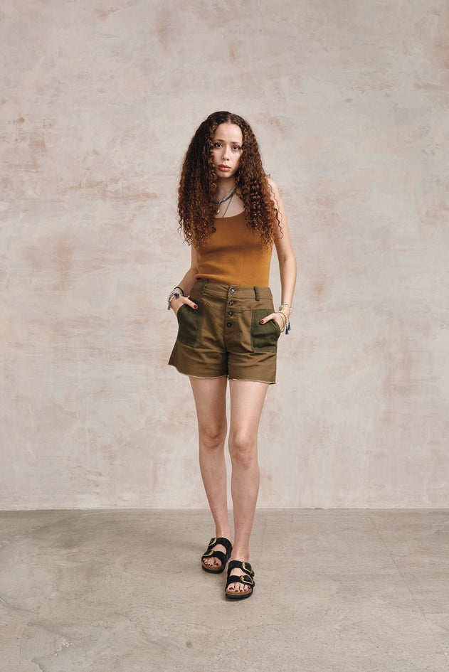 Yana Organic Cotton Top Camel