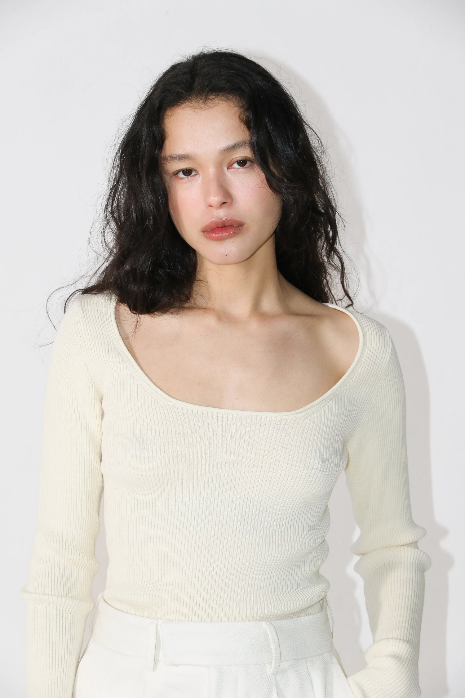Scoop Shirt Cream