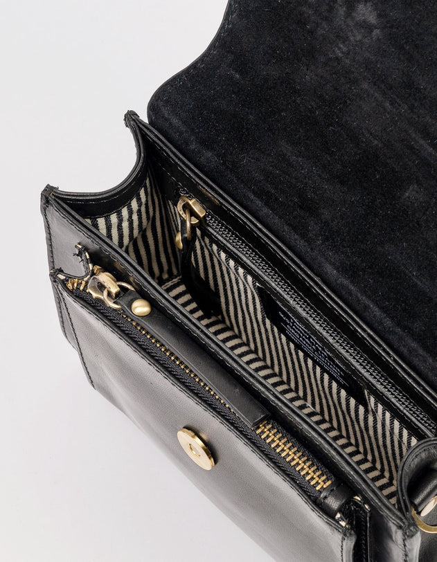 Harper Mini Black Classic Leather