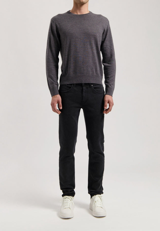 Dunn Low Tapered Jeans Stone Black